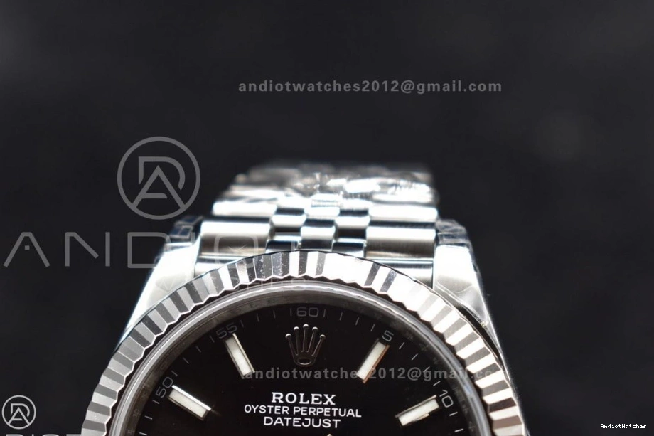 Best Stick Youthful Black DateJust 392 VS 904L Jubilee 126334 Dial SS 41 VSF Bracelet Edition 1:1 Steel on 0512